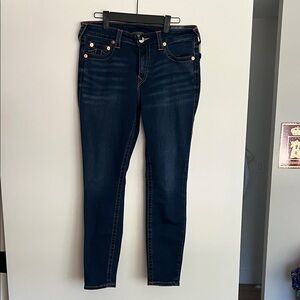 True Religion Dark Blue Skinny Jeans